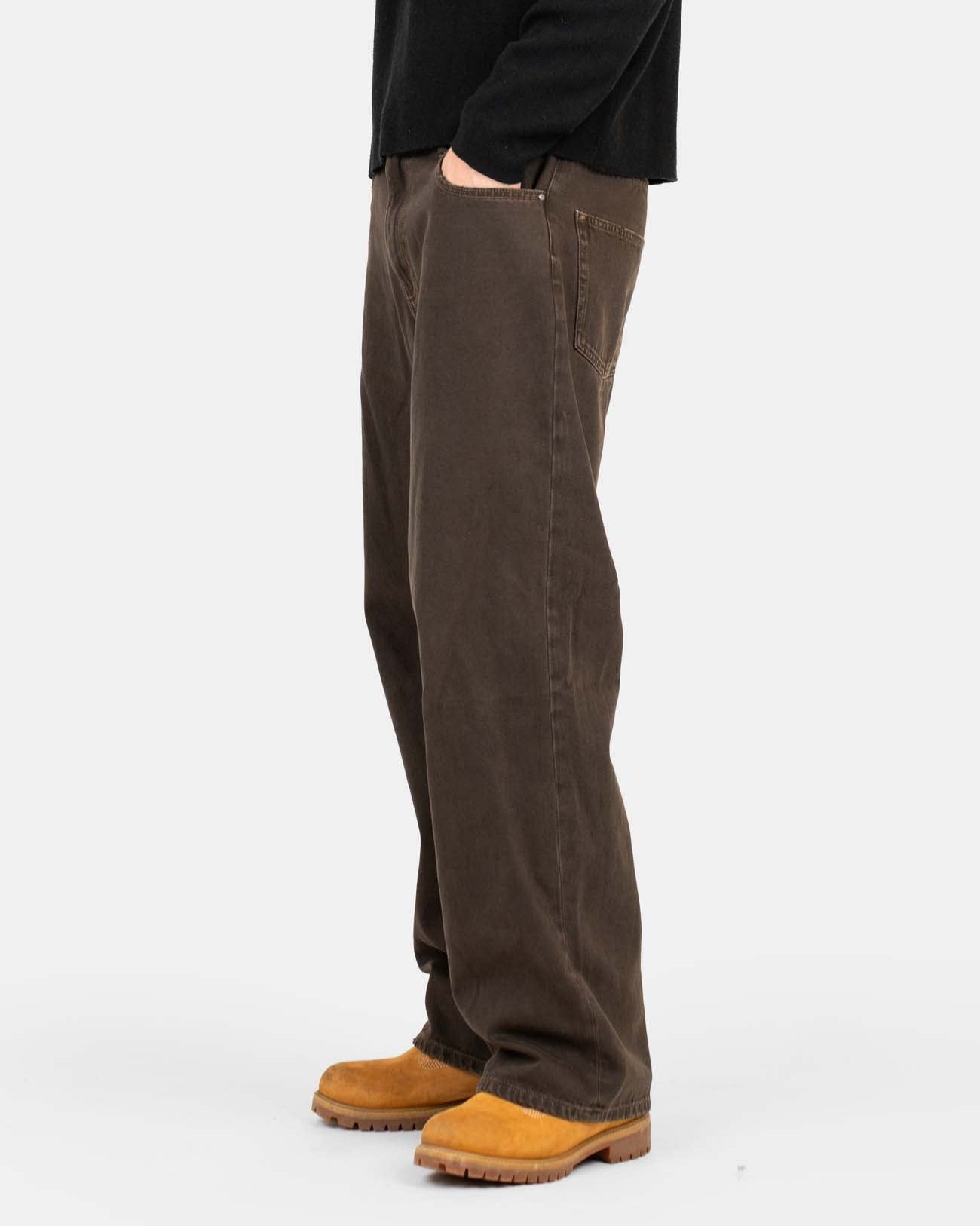 Baggy Denim Jeans Brown | Skagen - clothing.dk